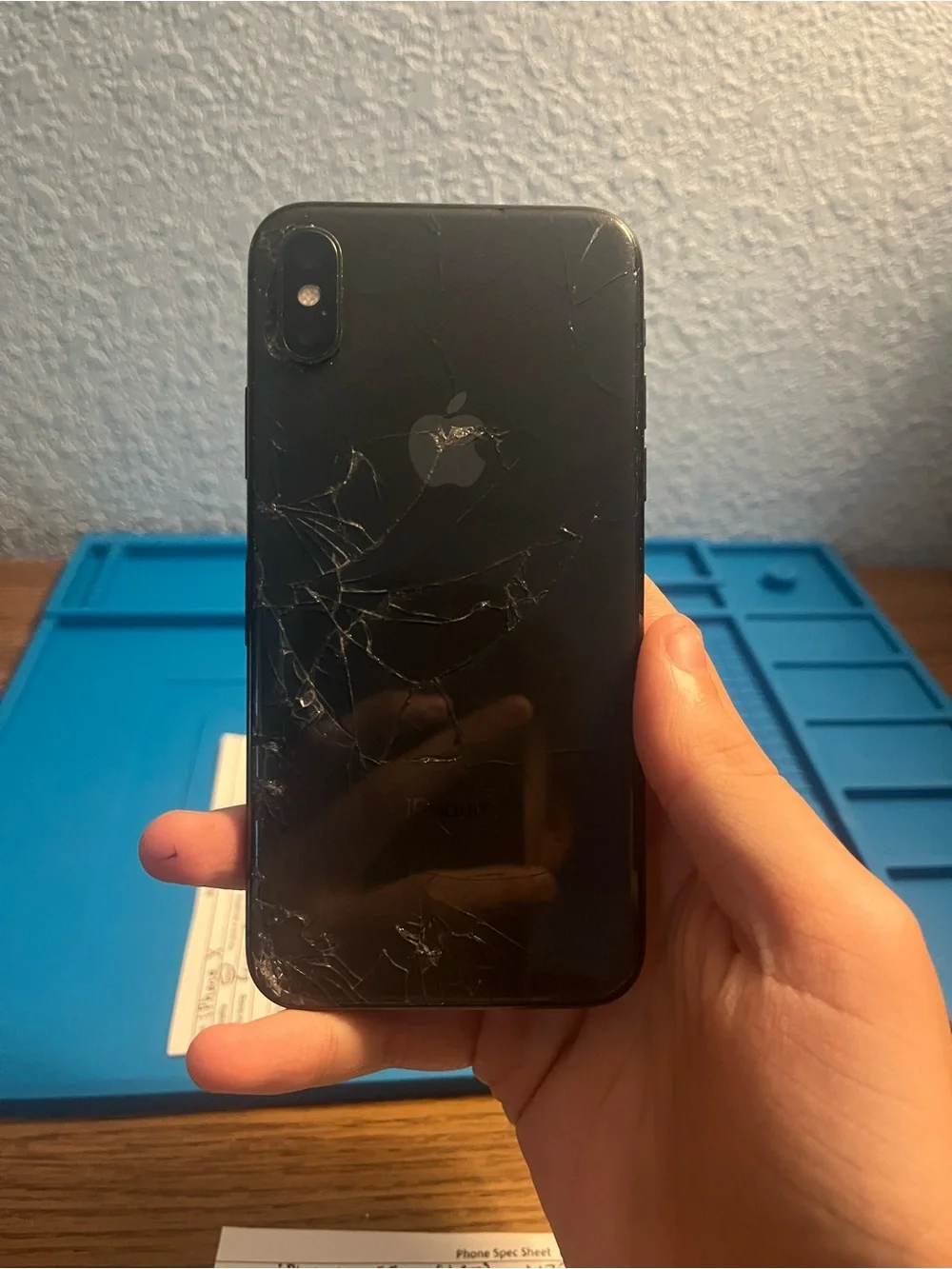 iPhone X 64GB Unlocked – Cracked Front & Back – Fully Functional